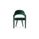 Brabbu Tellus Dining Chair Green Velvet