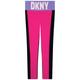 DKNY Girls Pink Logo Leggings - 10 Years