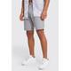 Mens Grey Tall Slim Fit Chino Short, Grey