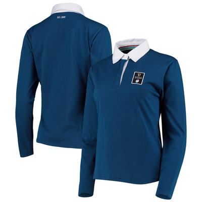 Guinness Six Nations Langärmliges Rugby-Trikot – Marineblau – Damen Image