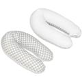 Viking Choice - Coussin d'allaitement - Coussin de grossesse - 100% coton - avec cordons - 145 cm