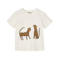 LIEWOOD - T-Shirt Apia Leopard In Sandy, Gr.92