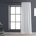 Exclusive Fabrics Performance Linen Luxury Blackout Curtains (1 Panel) - Thermal Insulation, Elegant Blackout Drapery