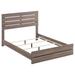 Coaster Furniture Brantford Panel Bed Barrel Oak And Coastal White