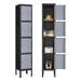 Fesbos Metal Locker Metal Lockers for Employees with Lock Storage Locker with Lock Storage Locker Cabinet for Home Tall Steel Storage Locker for Gym School Office