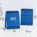 2022 Mini Desk Calendar Desktop Standing Flip Monthly Calendar For School Home Office Schedule Planner