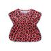 IZhansean 4 Colors Summer Kids Girls Lovely Beachwear Dress Tassel Solid/Leopard Printed Elastic Mini Dresses Pink 0-1 Years