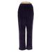 Jones Wear Casual Pants - High Rise: Purple Bottoms - Women's Size 1