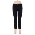 Liverpool Los Angeles Jeggings - Mid/Reg Rise: Black Bottoms - Women's Size 6 Petite - Indigo Wash