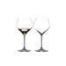 RIEDEL Heart to Heart Chardonnay Wine Glass Set of 2 Crystal in Red | 8.8 H x 4.5 W in | Wayfair 6409/97