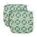MAGPIE Indoor Outdoor 22 x 20 x 4 Chair Cushion Cover Replacement 2 Pack NO Insert! Seat Cushion for Patio Garden Chair Sofa Bench Wicker(Green Medal)