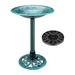 RKSTN Solar Bird Bath Fountains Bird Bath Bowl with Solar Pump Solar Powered Water Combo Set with 8 Water Spray Types for Outdoor Garden Yard Patio Lightning Deals of Today on Clearance