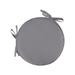 2pc 15 inch Outdoor Chair Cushions Round Seat Bistros Patio Pads Chair Cushion Room Dining for Outdoor Stool Garden Kitchen Dining & Bar Grey