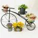 Tricycle Plant Stand Flower Holder Rack Shelf Display-Garden Home Patio Decor