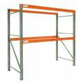 Global Industrial Teardrop Pallet Rack Starter 120 W x 42 D x 96 H