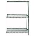 36 Deep x 60 Wide x 96 High 3 Tier Freezer Add-On Shelving Unit