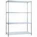 R&B Wire SU184872SOL 18 x 48 72 in. Shelving Unit with Solid Bottom 16 Gauge Powder Coated Shelf