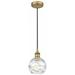 Innovations Lighting 616-1P-9-6 Athens Pendant Athens 6 Wide Mini Pendant - Brushed Brass