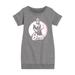 David Bowie - Bowie Distressed Circle - Toddler & Youth Girls Fleece Dress