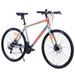 Meghna Road Bike 700C 21 Speed Aluminum Alloy Frame Bicycle for Unisex Adult Gray