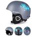 Lightweight Ultimate Snowboard Helmet Ski Helmet for Men Women with Detachable Earmuffs to Regulate Body Tempareture