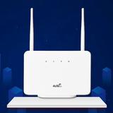Xewsqmlo 4G Wireless Router 300Mbps 4G Router Wireless Modem US Plug for Home Travel Work
