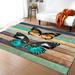 Wooden Texture Butterfly Area Rugs For Bedroom Living Room Home Carpet Sofa Coffee Table Balcony Floor Mat 5 3 x 6 7