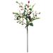 Realhomelove Artificial Olive Branch Olive Branches Artificial Plants Fake Olive Leaf Plant Decor In Pot Tree Branches Simulation Flowers Fruit Berry Pink Red Green Olive Stems Wall Ornament