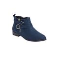 Extra Wide Width Women's The Lux Bootie by Comfortview in Navy (Size 11 WW)
