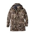Men's Big & Tall Boulder Creek Fleece-Lined Parka with Detachable Hood and 6 Pockets by Boulder Creek in Woods Camo (Size L) Coat