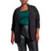 Plus Size Women's The 365 Suit Long Tailored Blazer by ELOQUII in Black (Size 22)