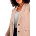 Plus Size Women's The 365 Suit Long Tailored Blazer by ELOQUII in Desert Taupe (Size 16)