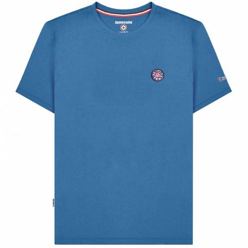 Lambretta Badge Logo Herren T-Shirt SS3002-DK BLUE