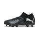 Puma Unisex Youth Future 7 Match Fg/Ag Jr Soccer Shoes, Puma Black-Puma White, 30 EU