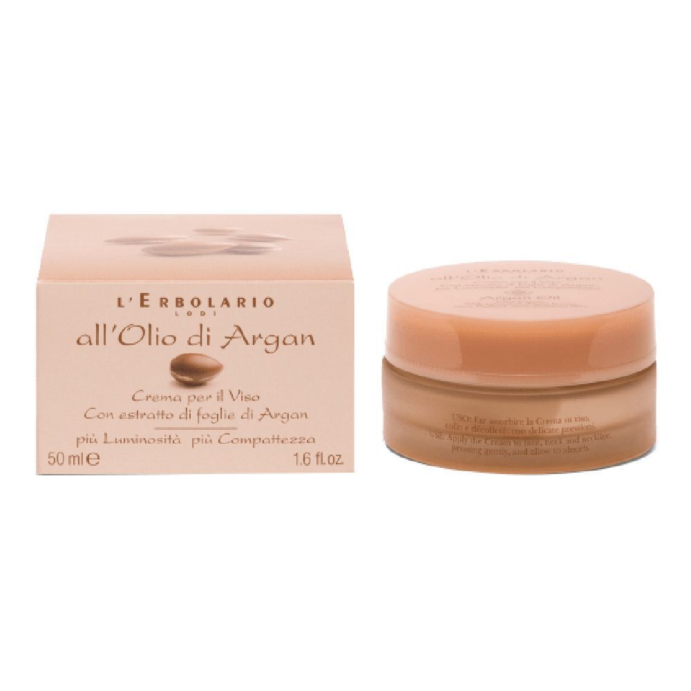 L`Erbolario Crema Viso All'Olio di Argan 50 ml per la pelle