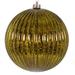 The Holiday Aisle® Chistmas Ball Ornament Set of 4 Plastic in Green | 6 H x 6 W x 6 D in | Wayfair 5FF9B4F797144A909818157EE8F4037D