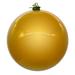 The Holiday Aisle® Christmas Ball Ornament Set of 6 Plastic in Gray/Yellow | 4 H x 4 W x 4 D in | Wayfair 40CFD7C8BF43459397CFFC18C7A32254