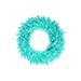 The Holiday Aisle® Gilian 60" Lighted Polyvinyl Chloride (PVC) Wreath Traditional Faux, Metal in Blue | 60 H x 60 W x 5 D in | Wayfair