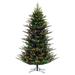 The Holiday Aisle® Ghantoli 6" 6" H Green Realistic Artificial Fir Christmas Tree w/ 500 LED Lights, Metal | 21 D in | Wayfair