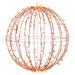 The Holiday Aisle® Hailah LED Jumbo Hanging Sphere String Lights in Indigo | 30 H x 30 W x 30 D in | Wayfair 60B9533F3A0A47669AD80E4AECFBFF7F