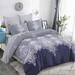 Winston Porter Bertita Comforter Set Microfiber in Blue/Navy | Queen Comforter + 2 Queen Shams | Wayfair C0959EEB682542648AC4655D1D2F51CD