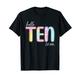 Kid Hello Ten Est 2014 Tee Jungen Mädchen Batikfärbung 10. Geburtstag T-Shirt