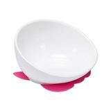 PetCutlery-SmallWhiteBowl-RoseCushion.SuitableForCatsAndDogsToPreventDirtFloor.TheInclinedAngleIsConvenientForPetsToEatFoodAndCanAlsoPreventPetCervicalSpondylosis. White Bowl + Rose Red Pad F32986