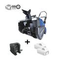 Snow Joe 48V 22 Cordless Single-Stage Snow Blower Brushless Motor 2 x 8.0-Ah Batteries & Charger