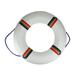 21 White and Blue Swimming Pool Safety Ring Buoy