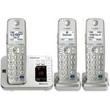 Panasonic KXTGE263S Link2Cell Expandable Cordless Phone 3 Handsets