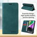 Dteck for Samsung Galaxy A22 5G Wallet Case with RFID Blocking PU Leather Flip Folio Card Holders RFID Blocking Kickstand Shockproof TPU Inner Shell Phone Cover for Women Men green