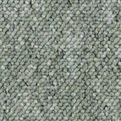 Teppichboden BODENMEISTER "Korfu, Schlinge - meliert, Made in Netherlands", grün, B:400cm H:7,5mm L:400cm, Polypropylen, Teppiche, Wohnzimmer, Kinderzimmer, Schlafzimmer, Breite 200/300/400/500 cm Image