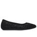 Skechers Women's Cleo 2.0 - Glitzy Daze Flats | Size 7.5 | Black | Textile/Synthetic | Vegan