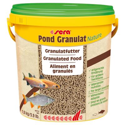 Sparpaket: 2x10l Sera Pond Granulat Nature Teichfischfutter